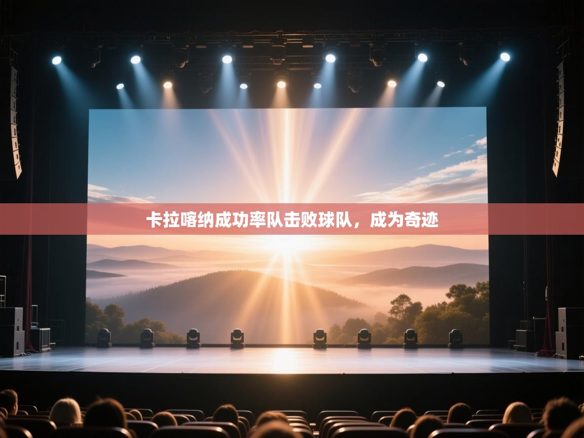 卡拉喀纳成功率队击败球队,成为奇迹 第1张