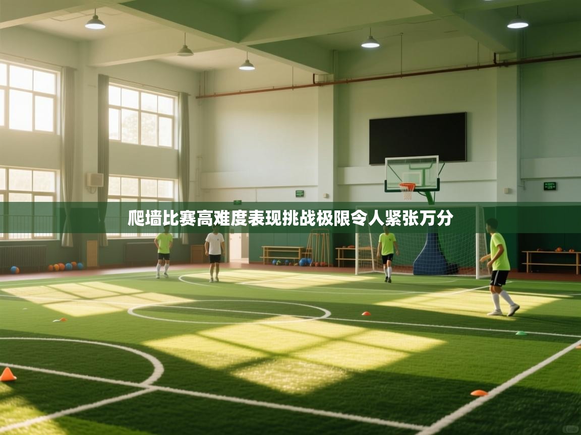 爬墙比赛高难度表现挑战极限令人紧张万分 第2张